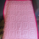 ABC Blocks Crochet Baby Blanket