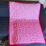 ABC Blocks Crochet Baby Blanket