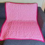 ABC Blocks Crochet Baby Blanket