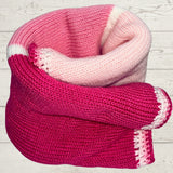 Knitted Striped Baby Blanket