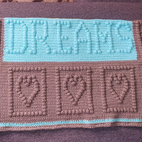 Sweet Dreams Crochet Baby Blanket