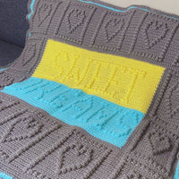 Sweet Dreams Crochet Baby Blanket