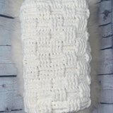 Basketweave Baby Blanket