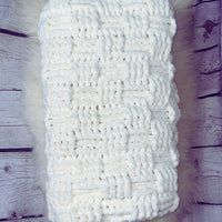 Basketweave Baby Blanket