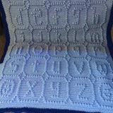 ABC Blocks Crochet Baby Blanket