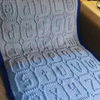 ABC Blocks Crochet Baby Blanket