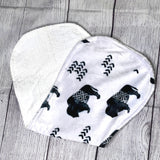 Minky Baby Burp Cloth
