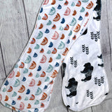 Minky Baby Burp Cloth